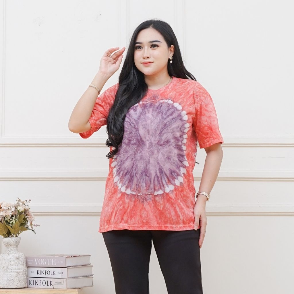 Kaos Batik Dewasa Pria&Wanita,Kaos Batik Jumputan