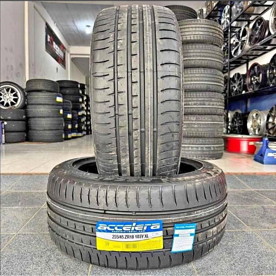 BAN MOBIL 255 45 R18 ACCELERA PHI - BAN RING 18 UKURAN 255/45 R18 TUBLLES