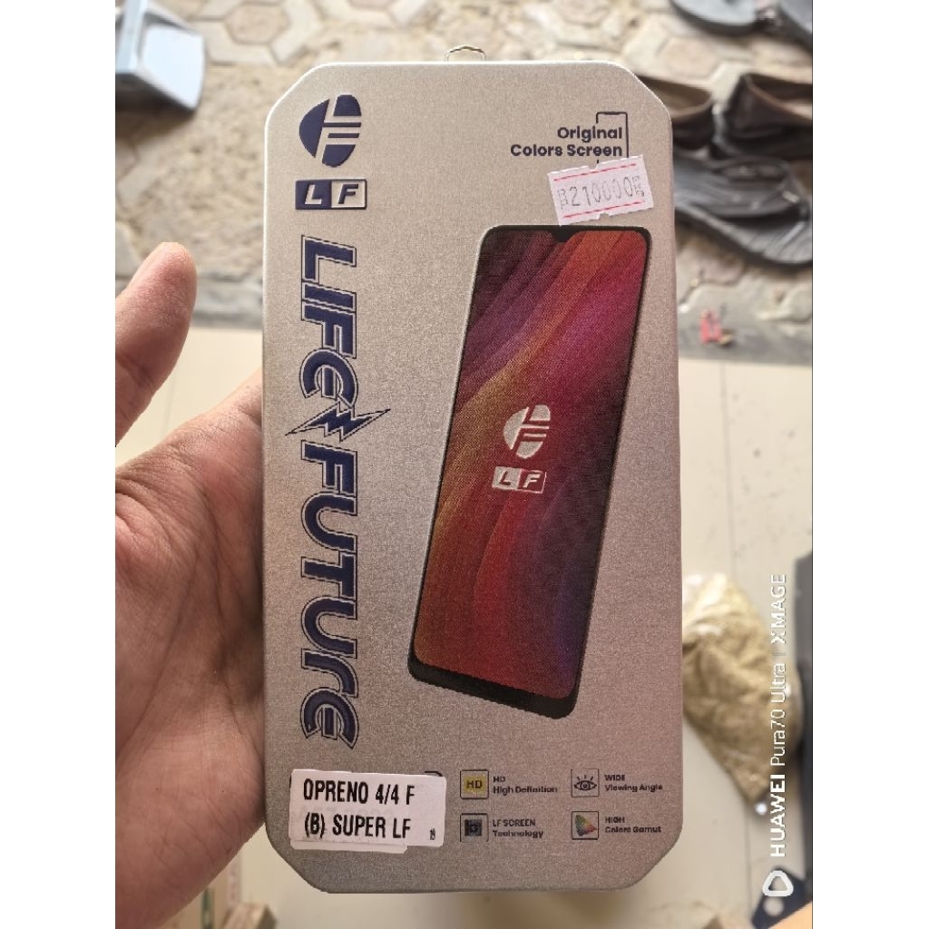 LCD OPPO RENO 4 LF SILVER FULLSET TOUCHSCREEN