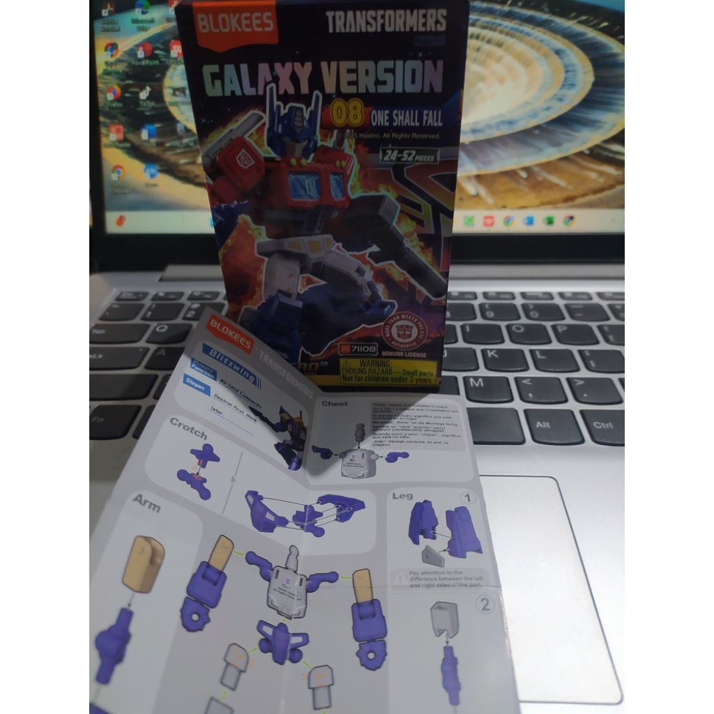 Blokees Transformers Galaxy version 08 Blitzwing