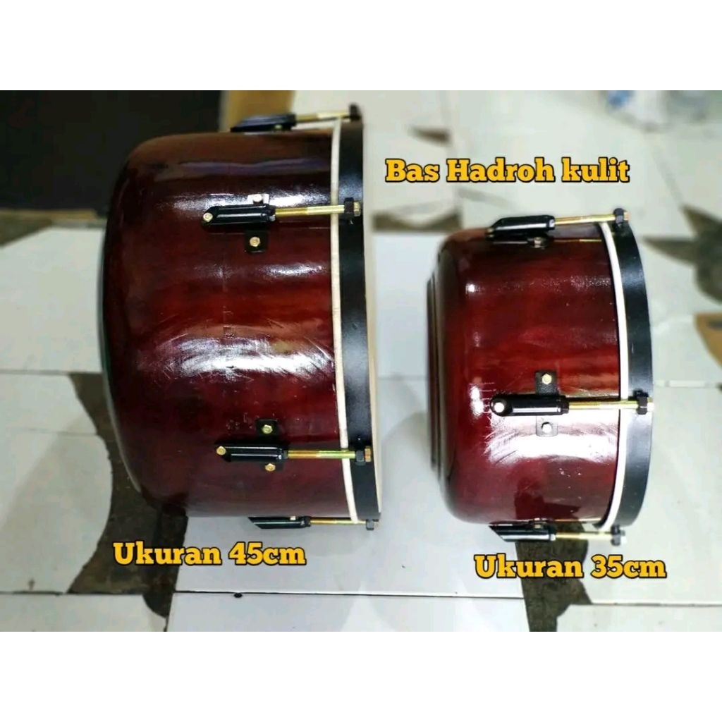 bas kotek bas hadroh bas terbang kulit kambing