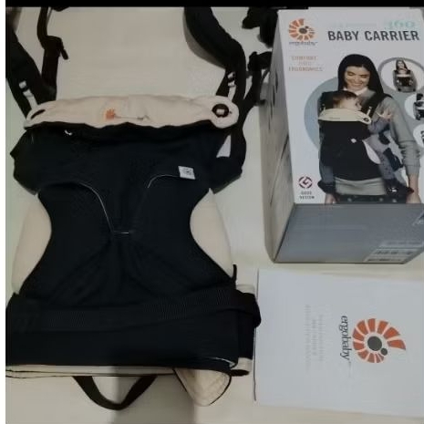 Ergobaby 360 Black Camel Box + Adm