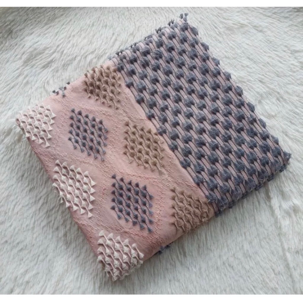 KAIN TENUN SULAM BULU VISCOSE 1,5 METER