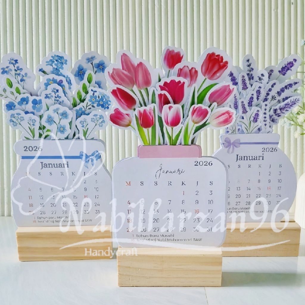 

Kalender Meja Aesthetic 2026 Kalender Unik