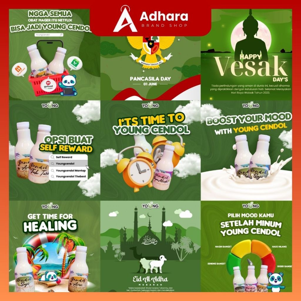 Jasa Design Social Media | Jasa Desain Instagram Feed & Konten Online Shop
