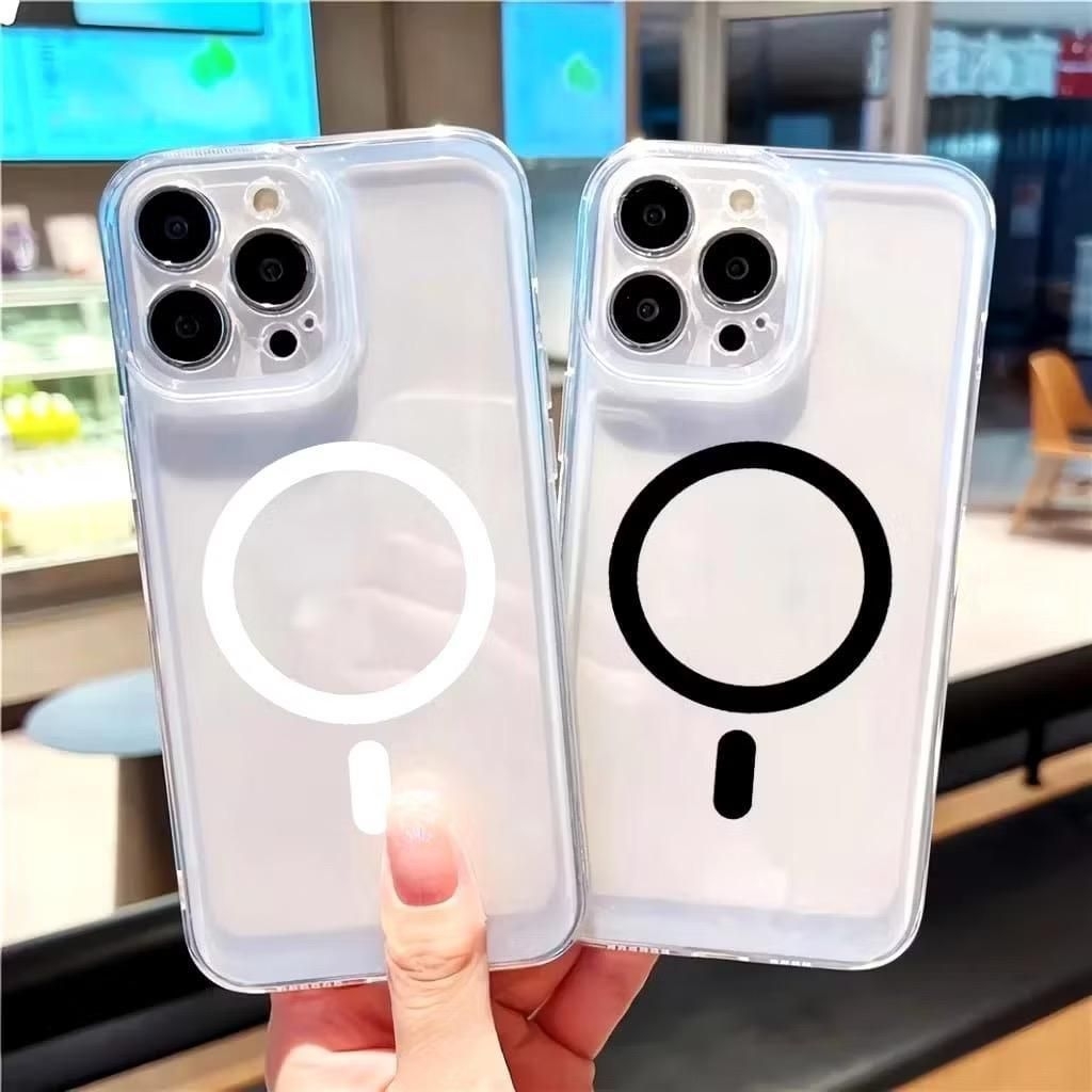 SOFTCASE CLEAR MAGSAFE FOR POCCO M4 pro 5GPOCCO M3POCCO M3 pro CASE PELINDUNG CAMERA PROTEC MAGSAFE 