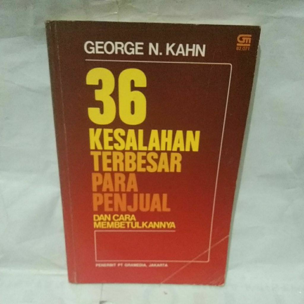 36 kesalahan terbesar para prnjual dan cara membetulkan nya