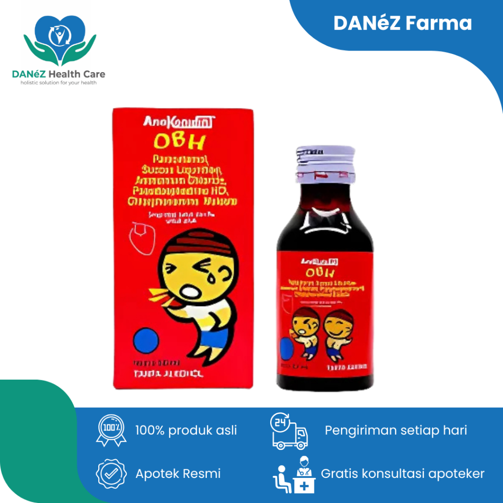 ANAKONIDIN OBH SIRUP 60ML OBAT PILEK DAN BATUK ANAK