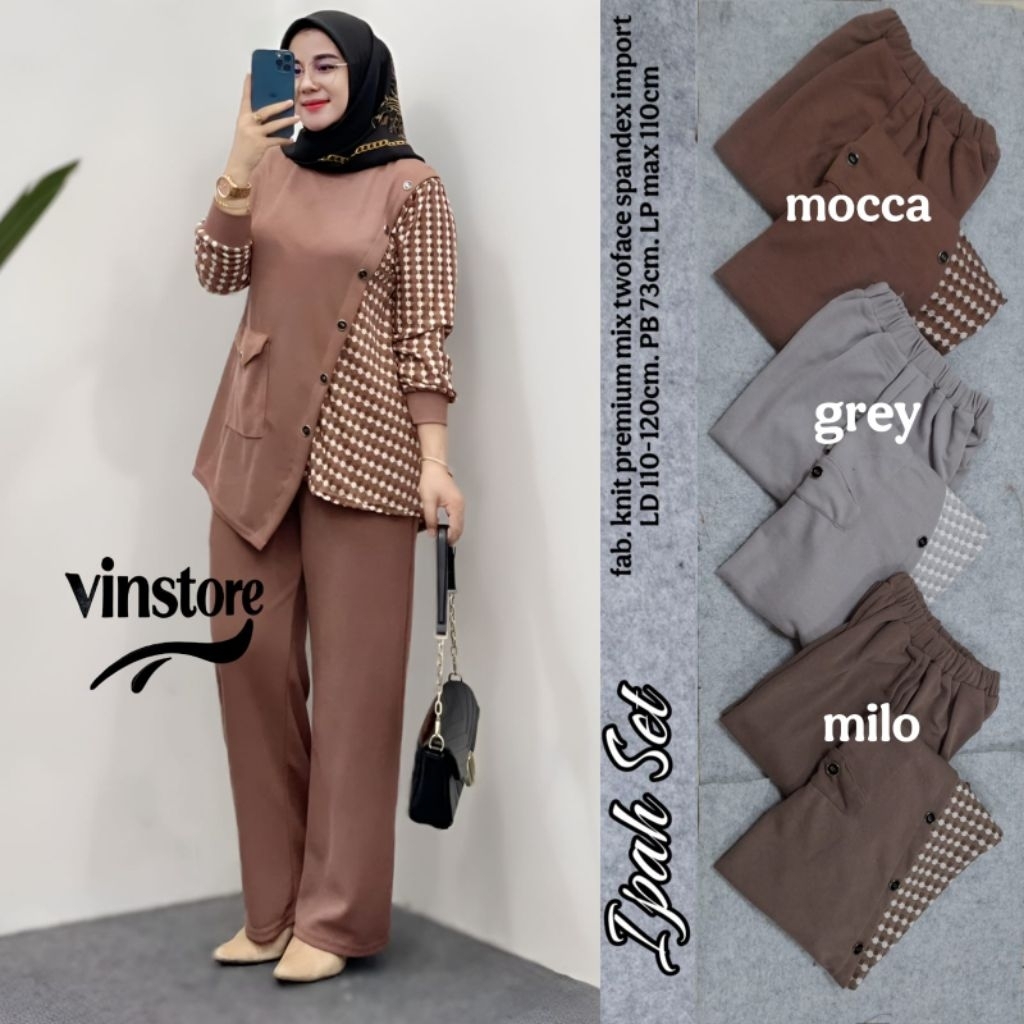 ipah set setelan modis by vinstore solo