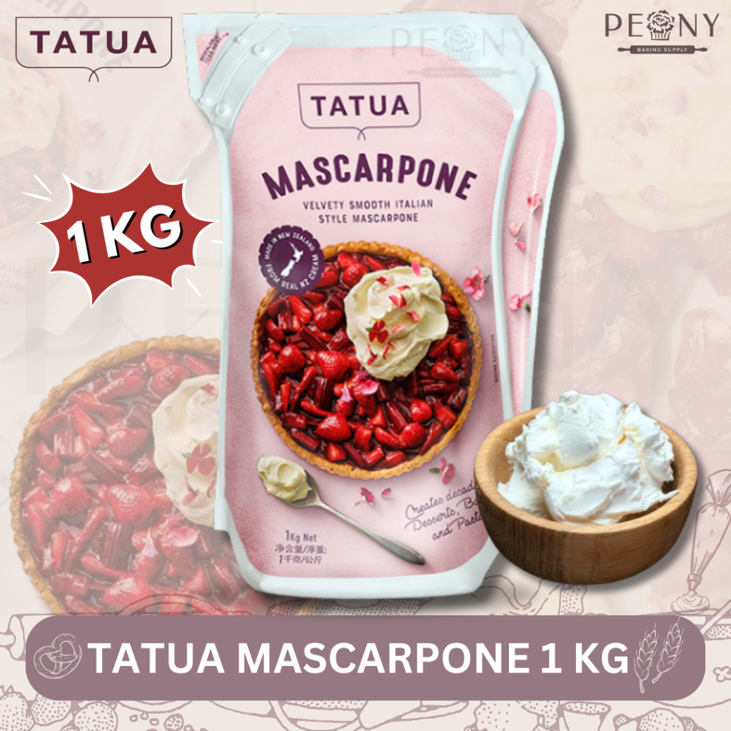 

TATUA MASCARPONE KEMASAN 1KG/TATUA CREAM CHEESE 1KG
