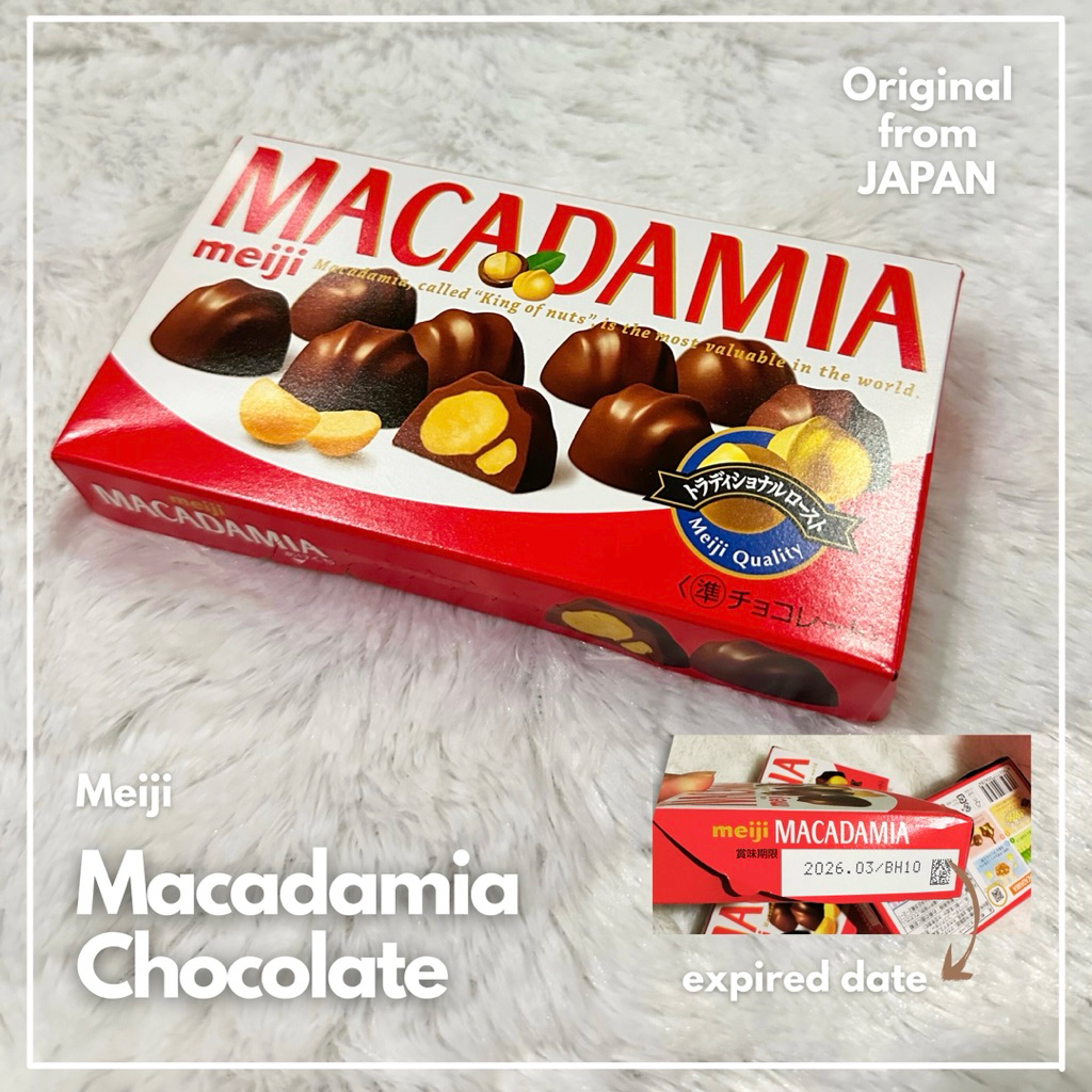 Meiji Macadamia Chocolate Japan