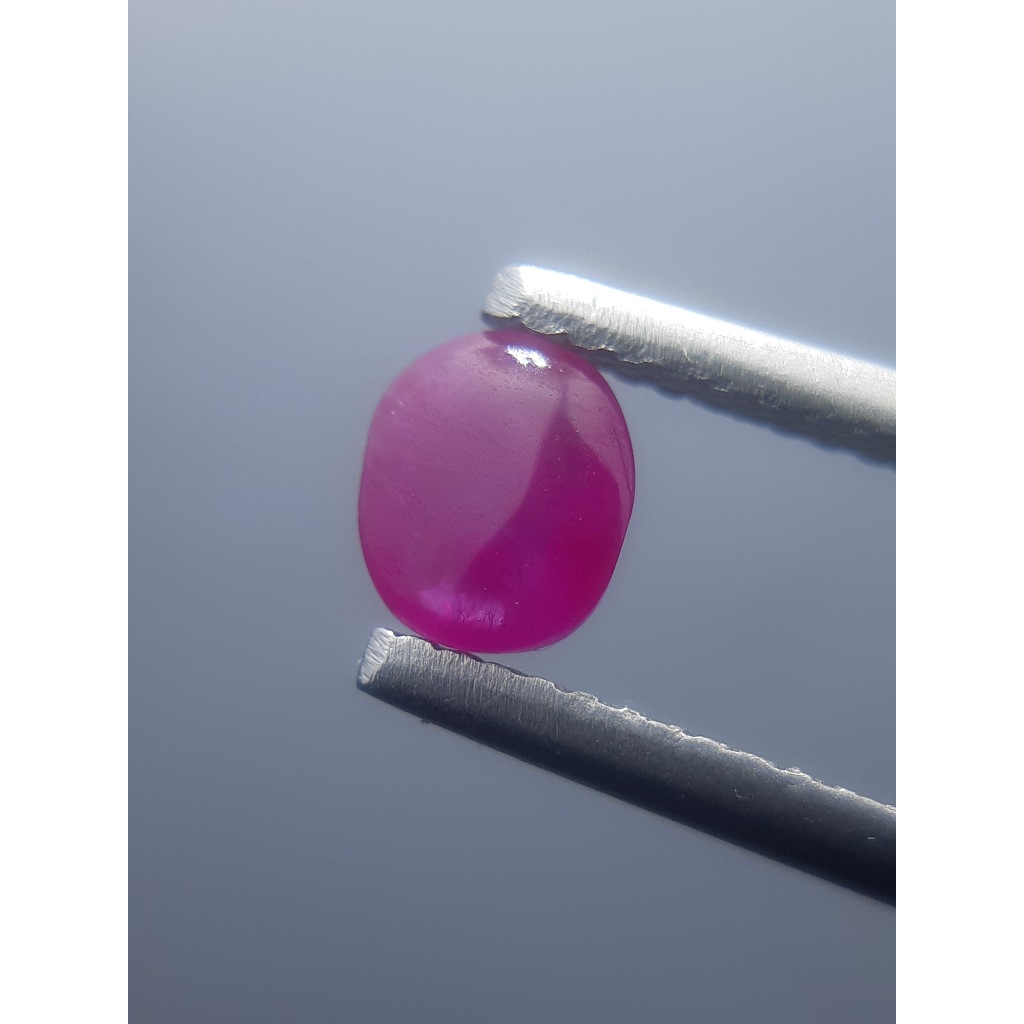 Loose stone cabochon ruby burma mirah kristal belang windusara star lawasan