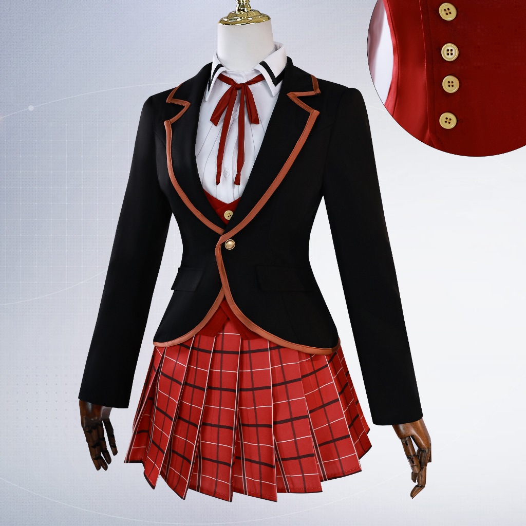 RWBY cosplay Weiss Schnee Yang Xiao Long cosplay costume Beacon Academy Uniform