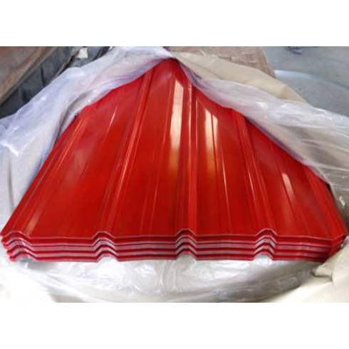 Atap Spandek Merah Lebar 75cm Spandex Galvalum Warna 750mm Panjang Custom 1 2 3 4 5 6 Meter Gratis O