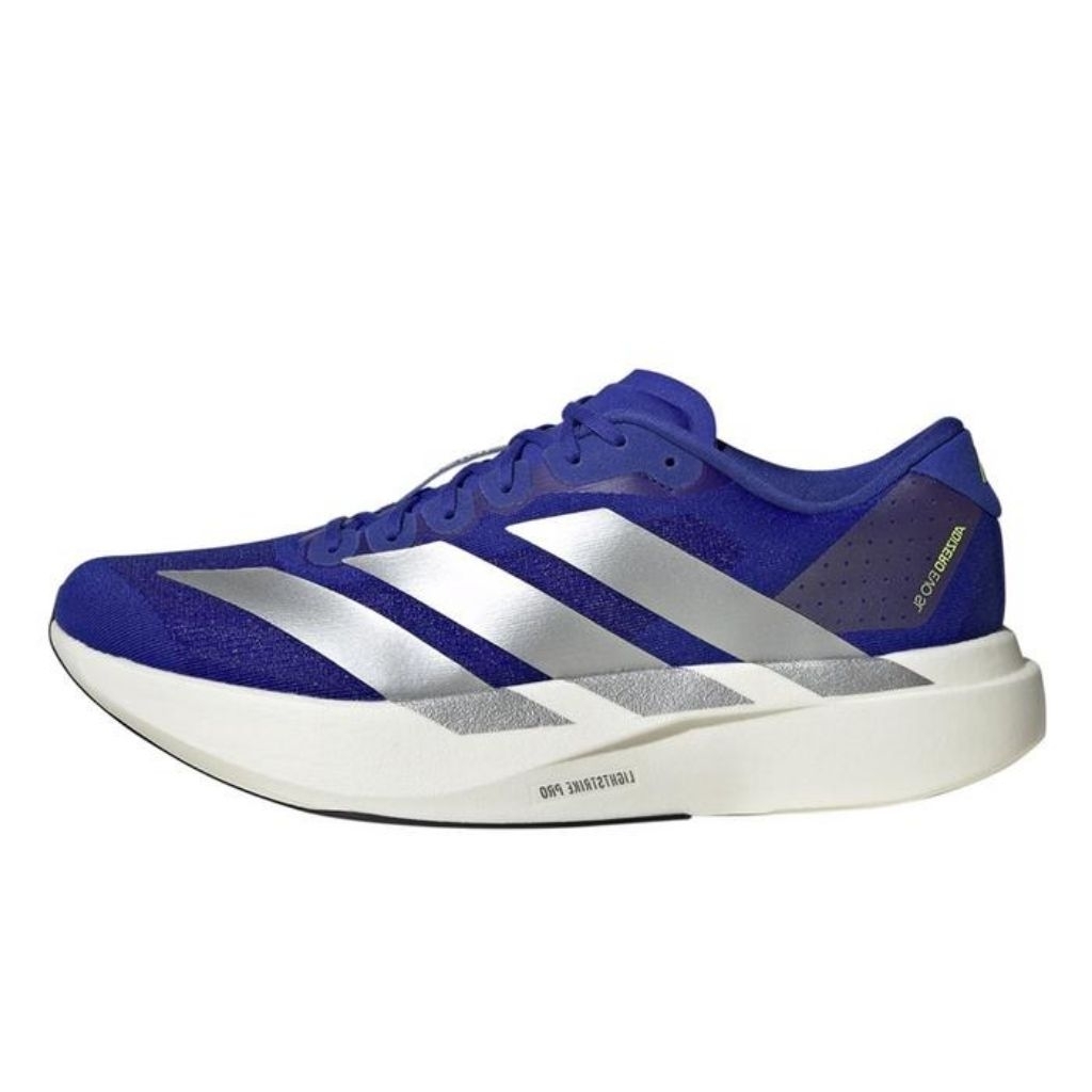 SEPATU LARI ADIZERO EVO SL LUCID BLUE/LUCID METALIC/LUCID LEMON -39