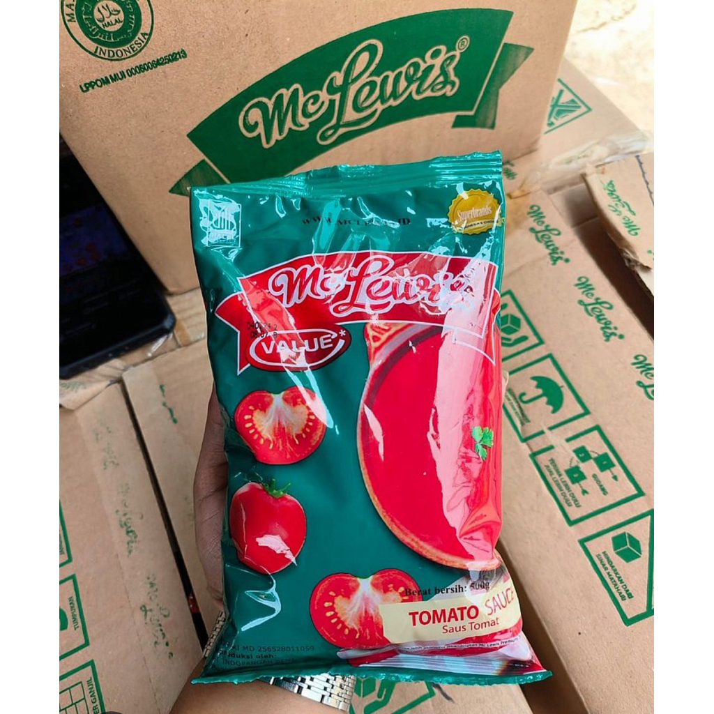 

MC LEWIS SAUS TOMAT (500 GR,1KG) SAUS TOMAT MC LEWIS