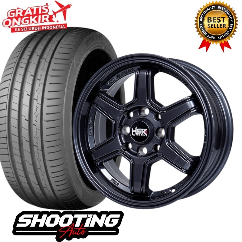 paket velg hsr minas ring 15 plus ban cocok untuk mobil brio avanza xenia agya ayla calya