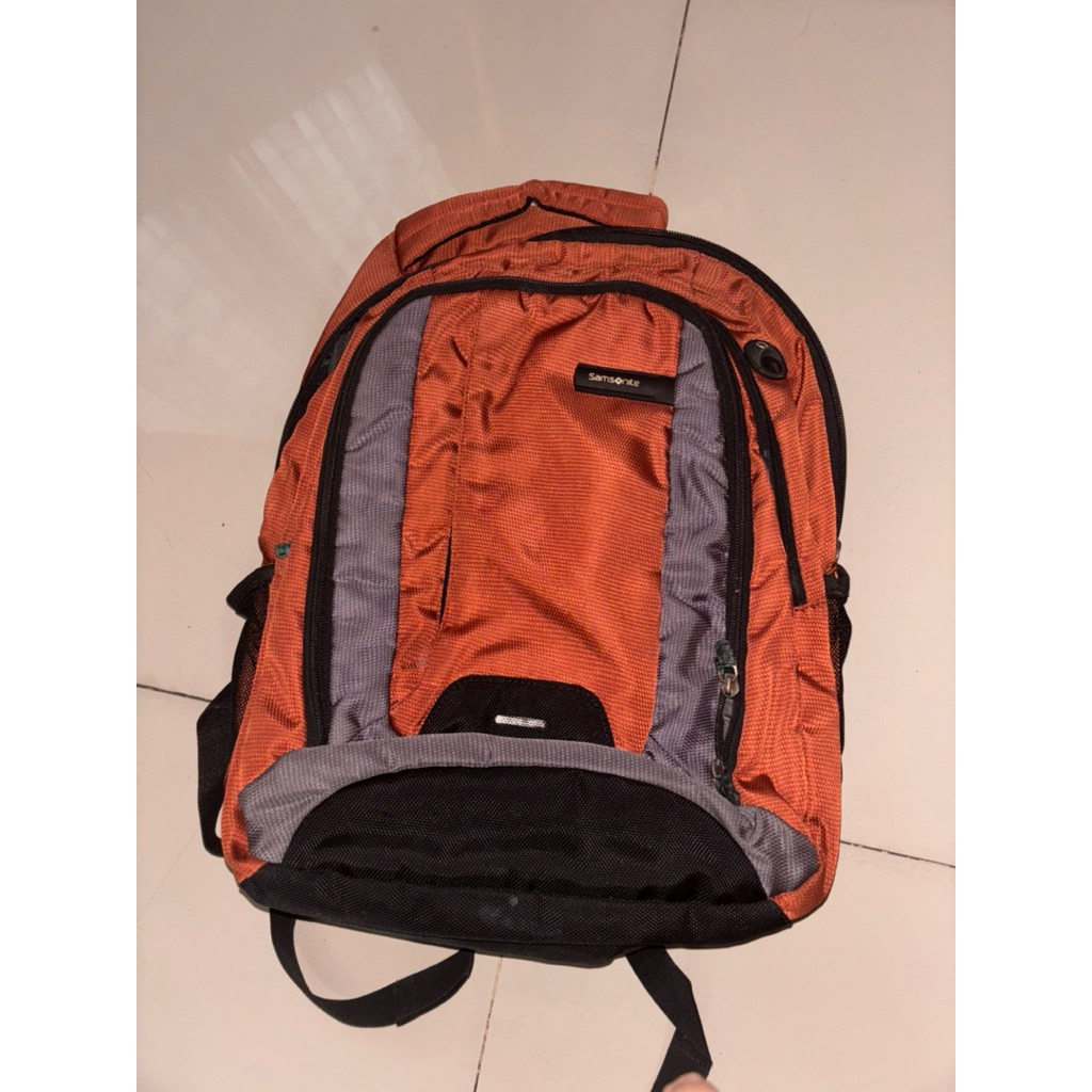 DIJUAL SAMSONITE BACKPACK USED ORIGINAL
