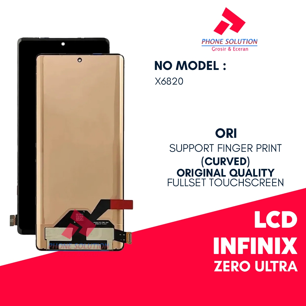 LCD Infinix Zero Ultra / X6820 - Finger Print Fullset Touchscreen