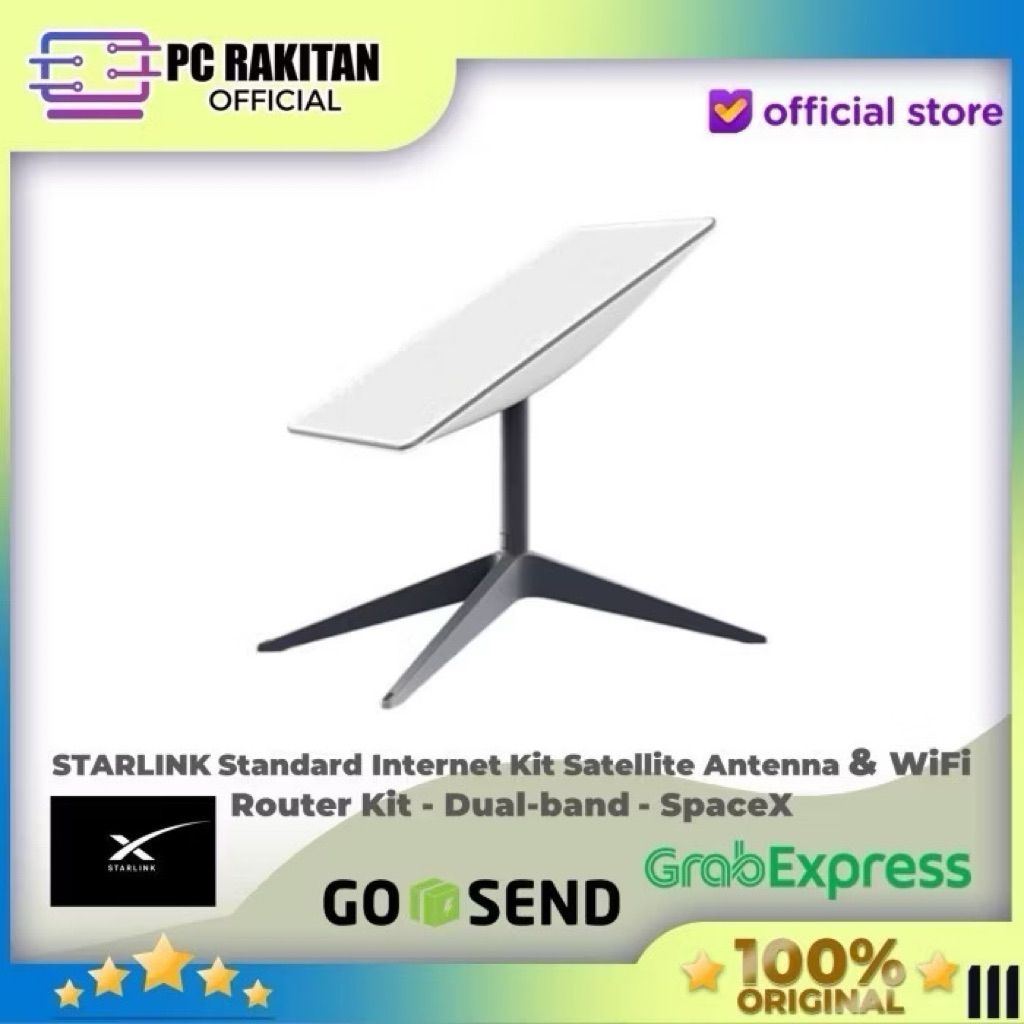 STARLINK Internet - STARLINK Wifi - STARLINK Network - STARLINK Standard kit