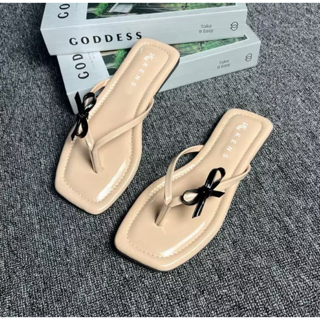 Kens - sandal wanita Livina teplek platfrom TRENDY