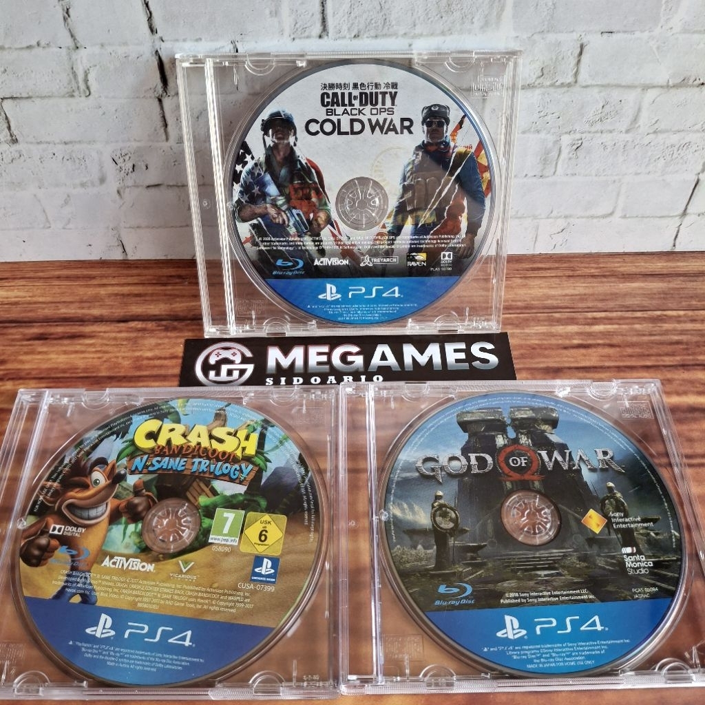 Kaset BD PS4 dan PS5 / Kaset Game PS4 dan PS5 - Second/Bekas
