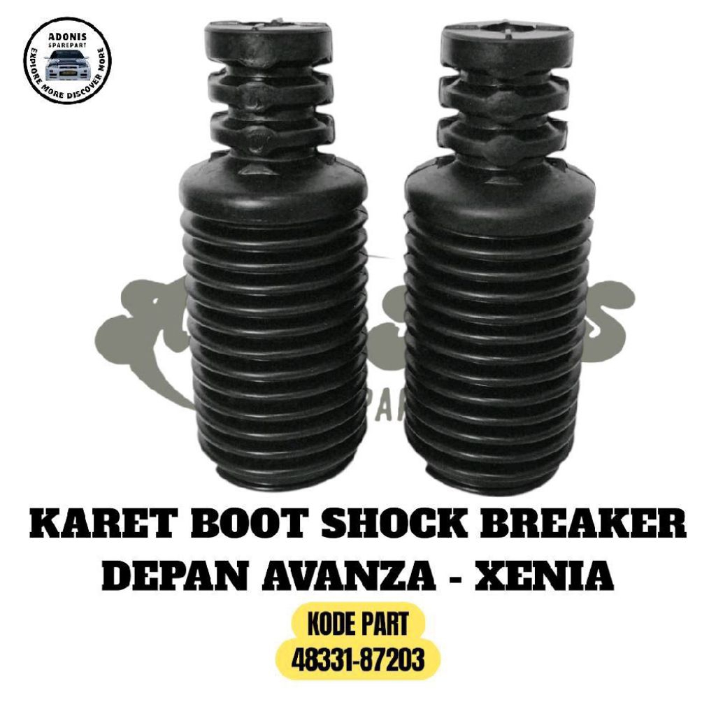 Karet Boot Shock Breakers Stopper Shock Depan Mobil AVANZA - XENIA