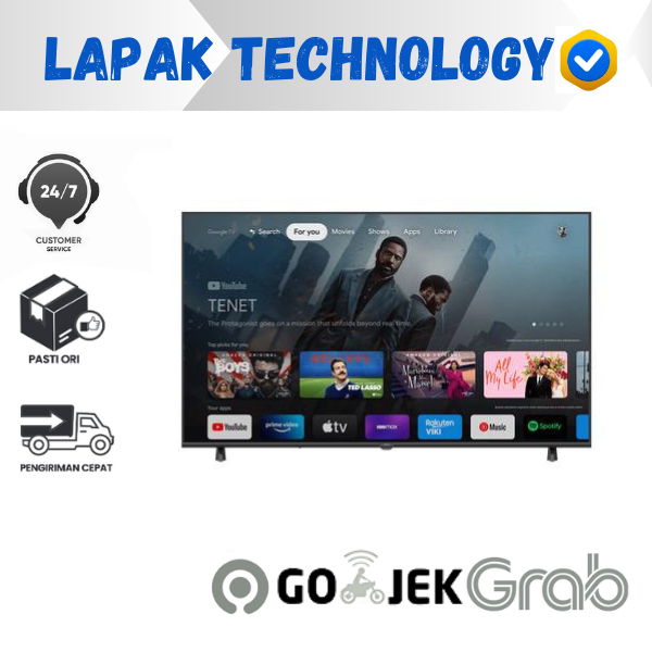 AQUA TV LED 43 INCH AQT 43K85FUX GOOGLE TV 4K