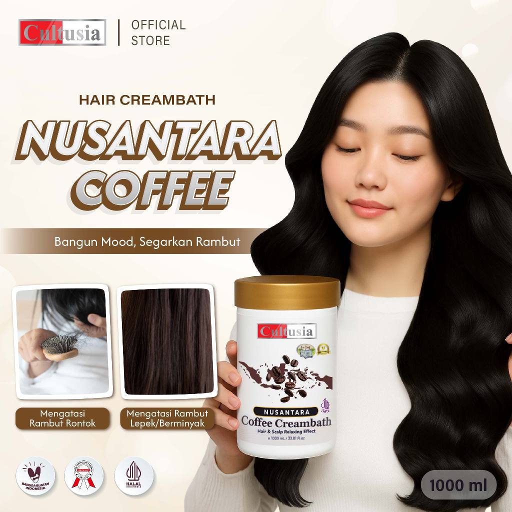 Cultusia Creambath Nusantara Coffee 1000ml