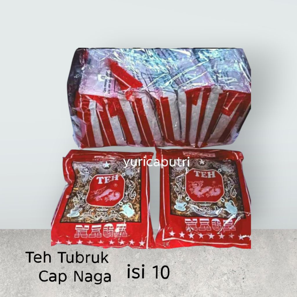 Teh naga teh tubruk cap naga isi 10