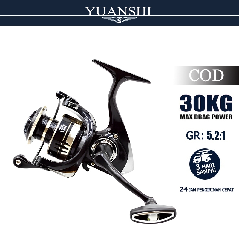 DAIDO Reel Pancing Spinning Series MG1000 - MG7000 Gear Ratio 5.2:1 Premium Standard Rell Rill Panci