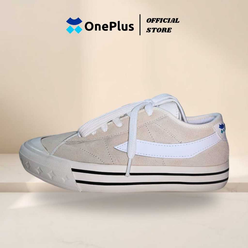 Delta Street - OffWhite | Sneakers Kasual Kets Sepatu Cewe Sneaker Cowo Original Terbaru