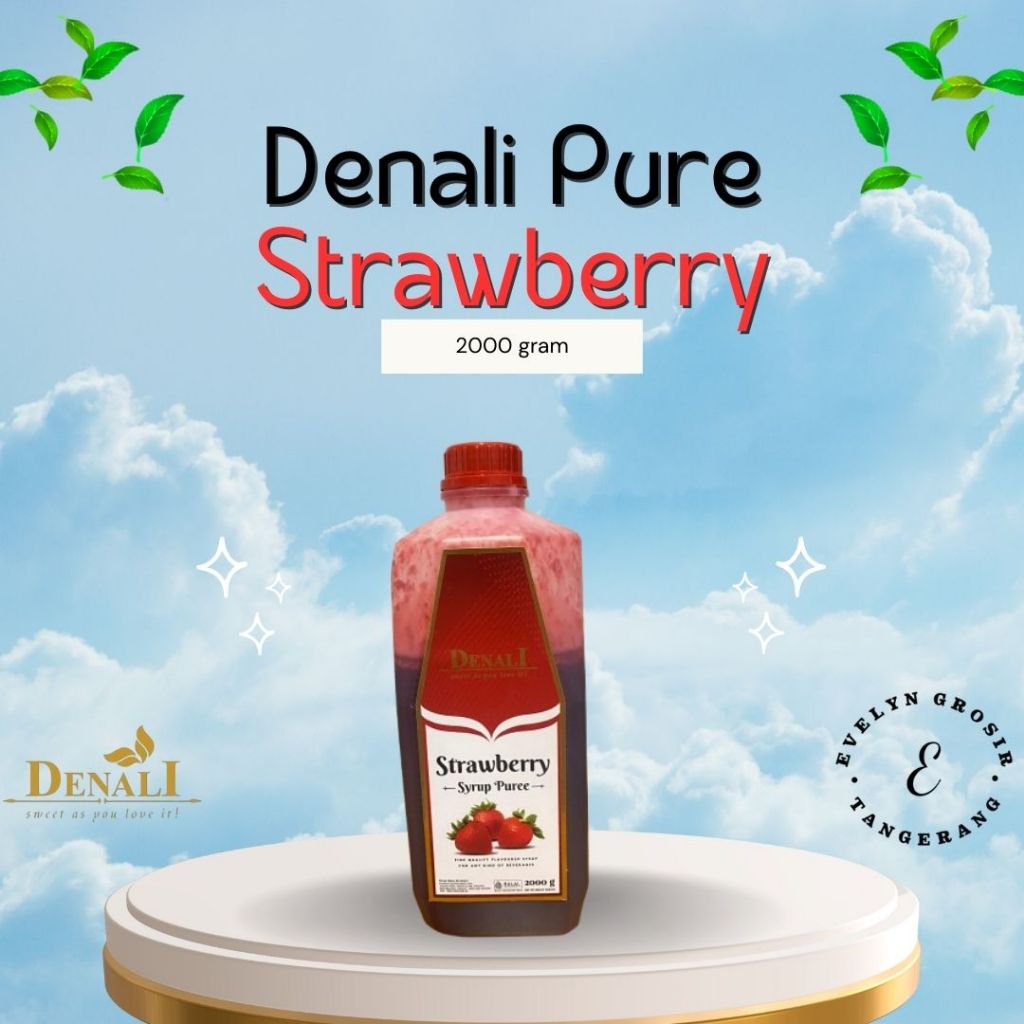 

Denali Strawberry Pure Smoothies 2000 gr