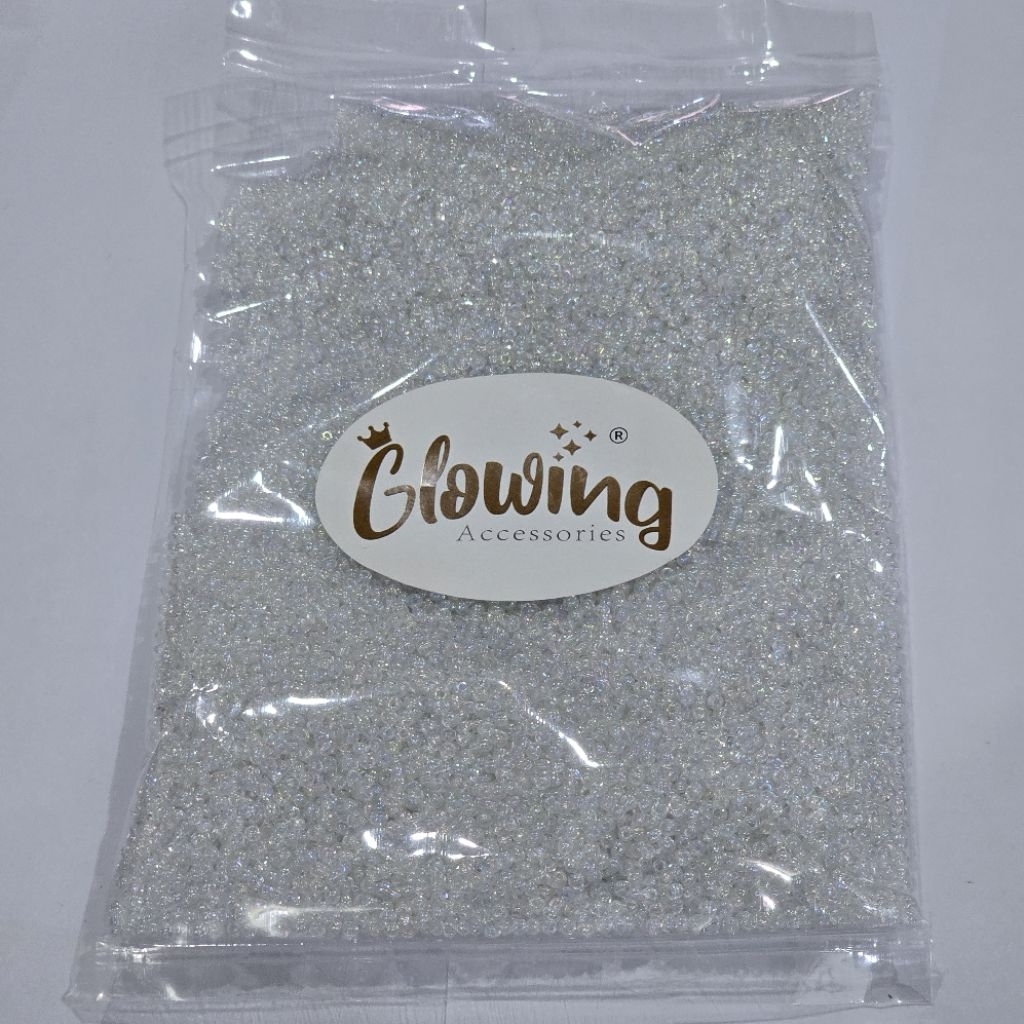 ( per PON semi ) mote pasir JUMBO, mote pasir 6/O SEMI JEPANG merk GLOWING