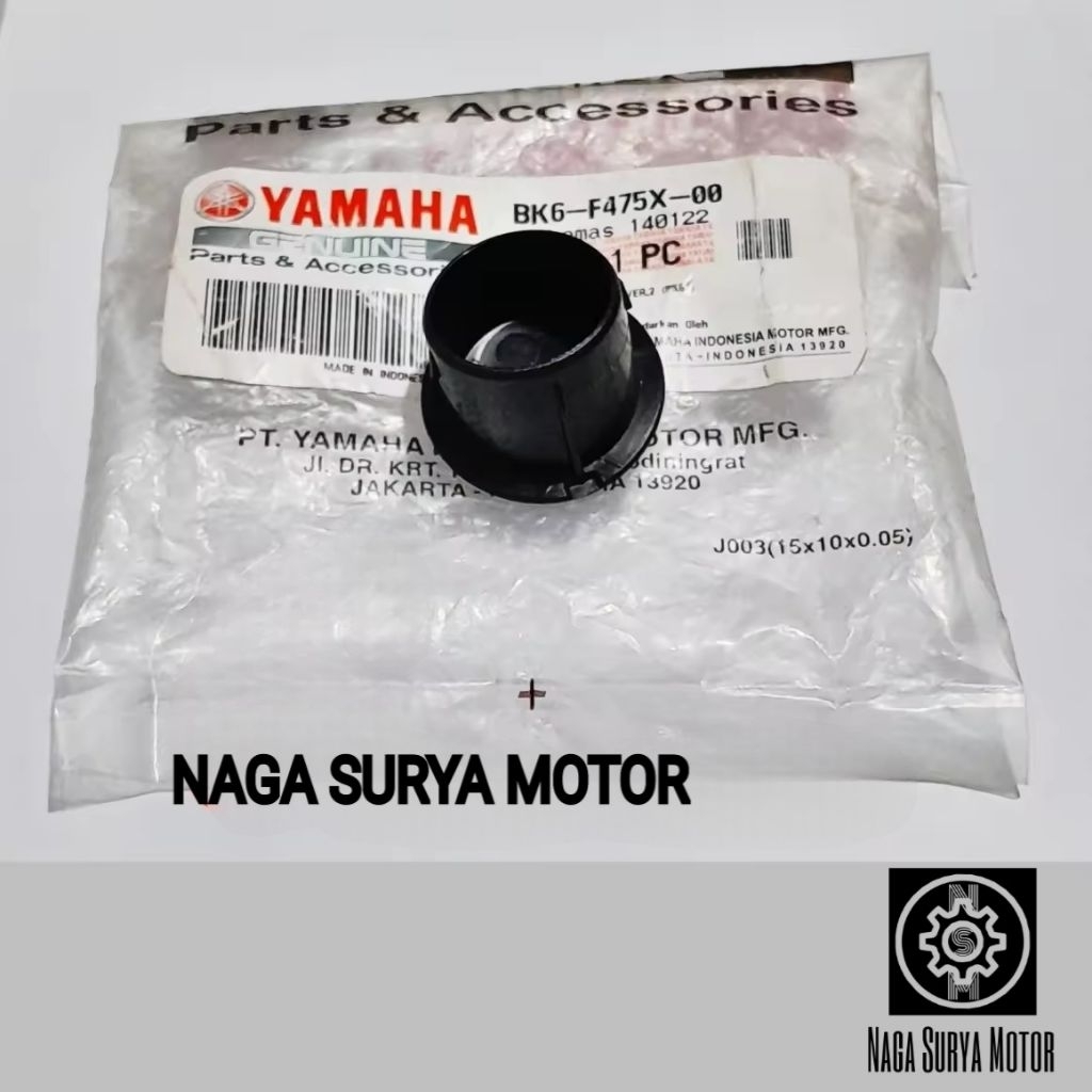 Cover karet tutup baut jok Yamaha R15 V3 BK6-F475X-00 ORI YGP