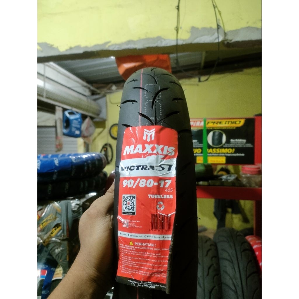 maxxis vitra 90/80 ring 17 tubles.