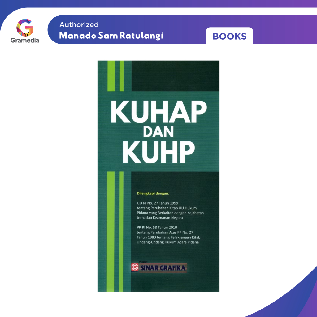 Gramedia Manado-KUHAP dan KUHP