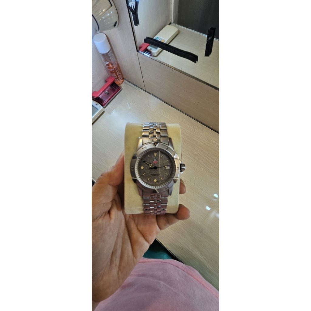 Preloved - Jam Tangan Pria Tag Huer diameter 38mm