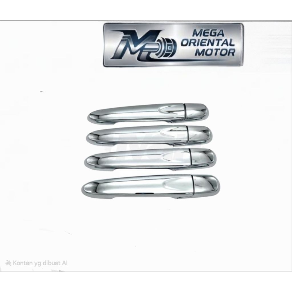 JSL Cover Handle Gagang Pintu Chrome Calya Dan Sigra - Handle Pintu Mobil Calya / Sigra
