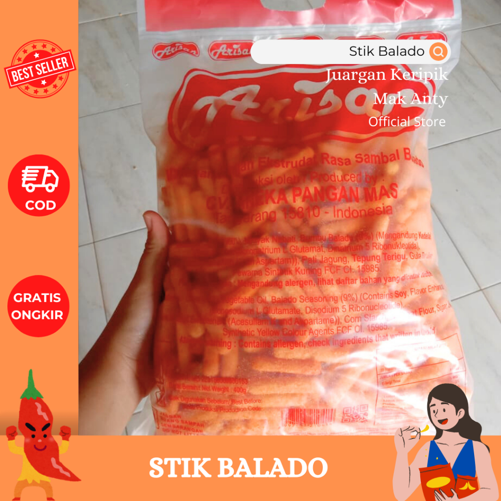 STIK BALADO ARISAN 400GRAM