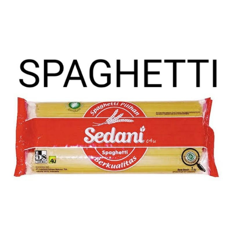 Sedani Spaghetti 1 Kg / Spaghetti Sedani 1 Kg