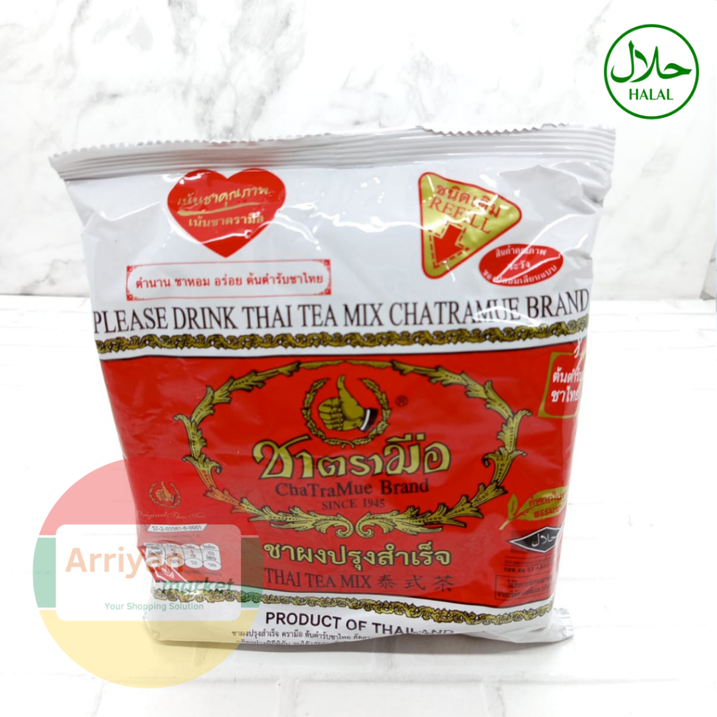 

THAI TEA ChaTraMue 400gr ASLI Thailand / bubuk teh Thai Tea / Teh Thailand daun teh
