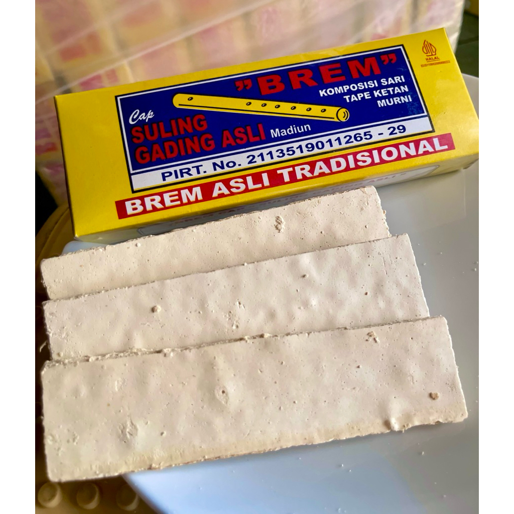 Brem Madiun Cap Suling Gading Original Asli