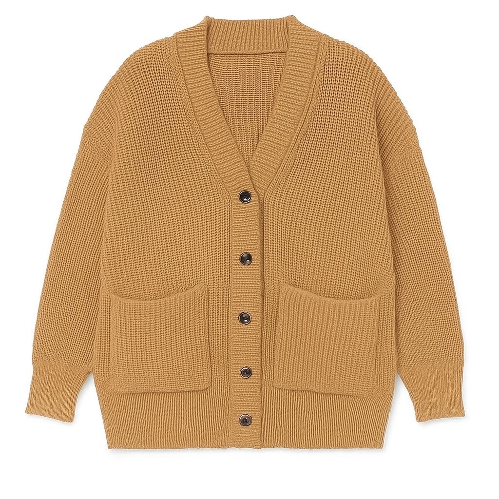 Amora Cardigan Rajut Wanita Semicrop Tebal Lembut – Outer Rajut Korea Kekinian