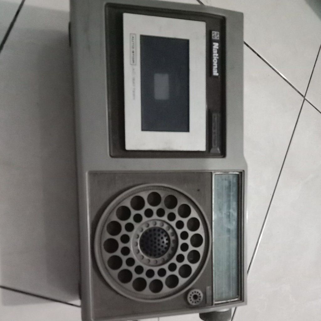 Radio tape National antik