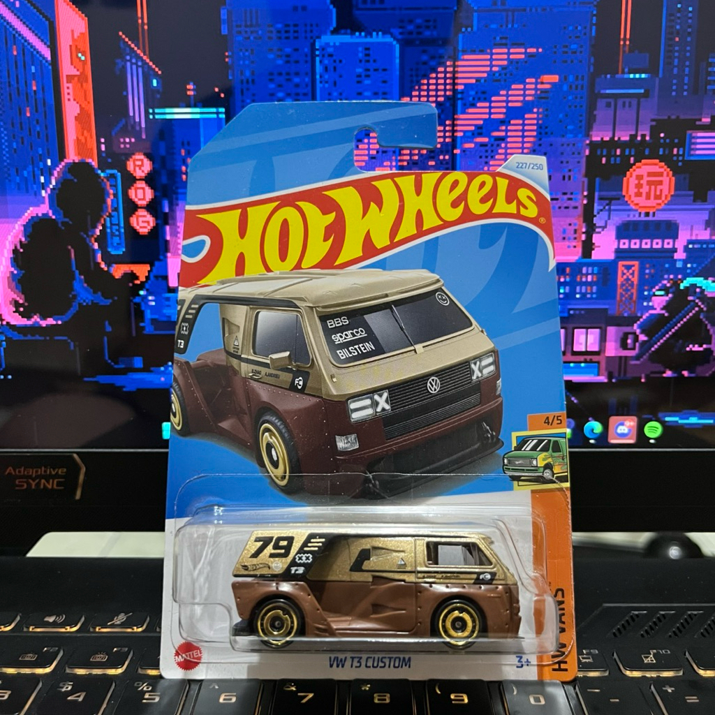 Hot Wheels VW T3 Custom Diecast 1:64