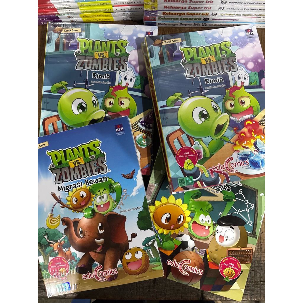 komik sains plants vs zombie (new)