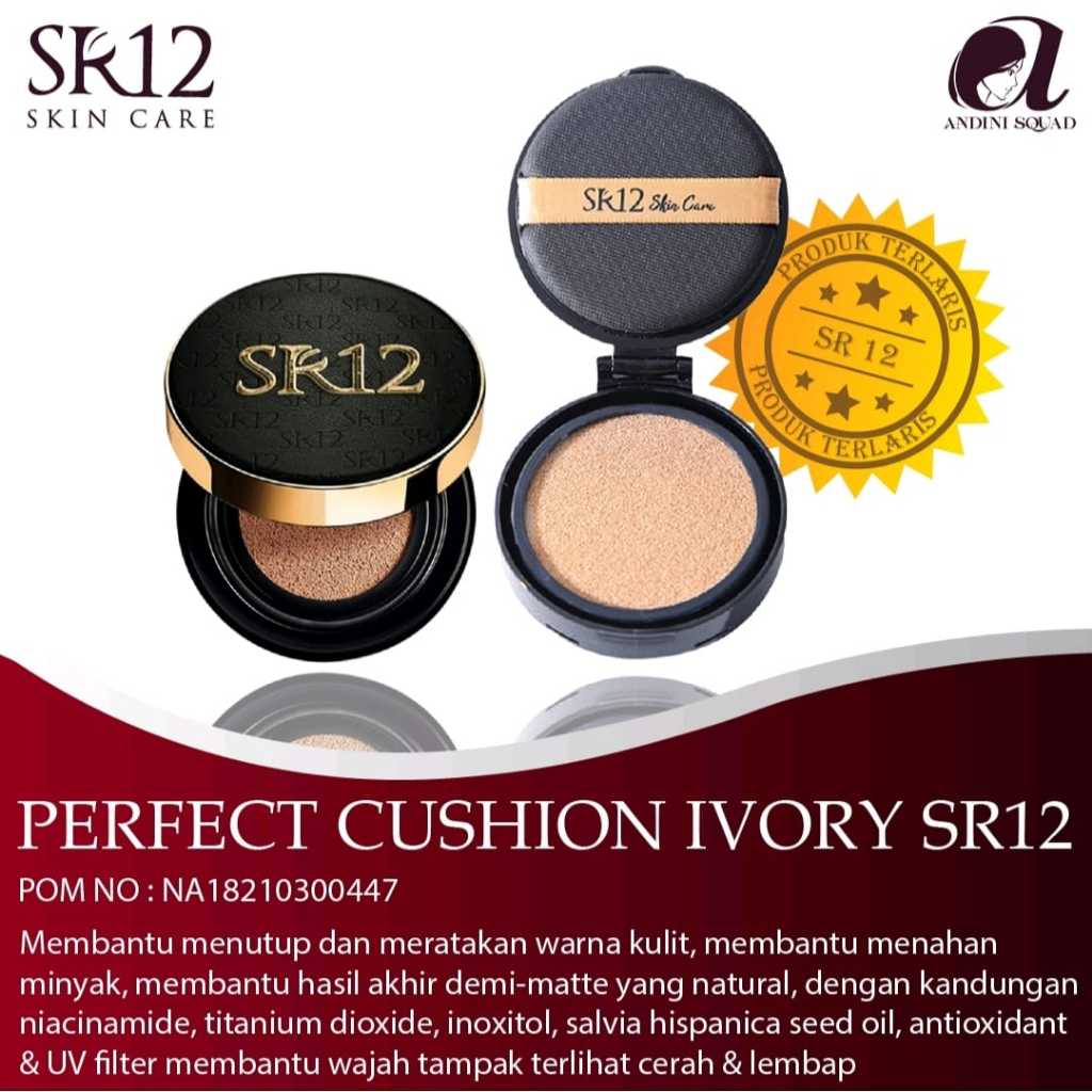 PERFECT CUSHION IVORY SR12 / Refill Perfect Cushion Ivory SR12 / Perfect CushionSR12 / Bedak Cushion