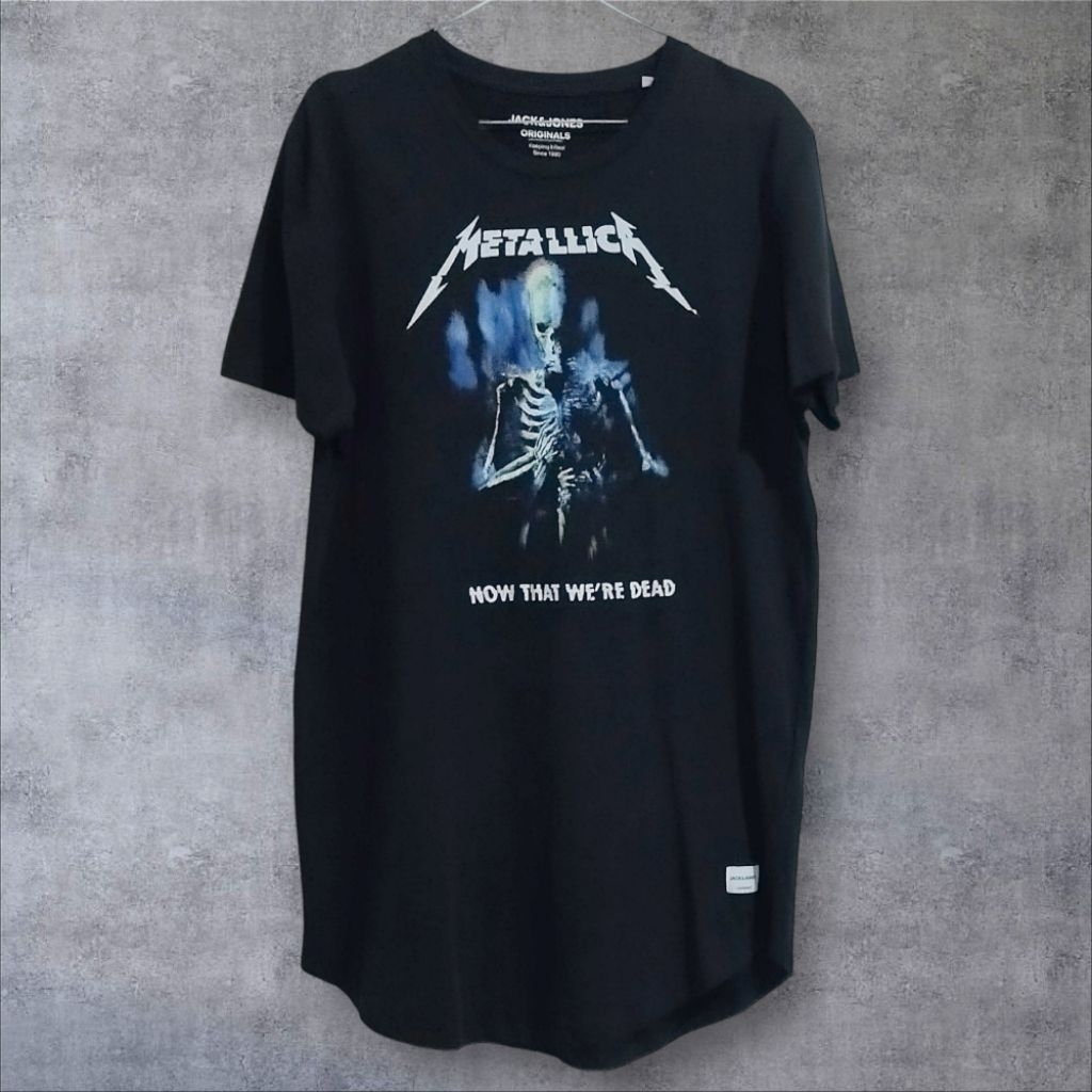 KAOS TSHIRT METALLICA X JACK JONES ORIGINAL VINTAGE