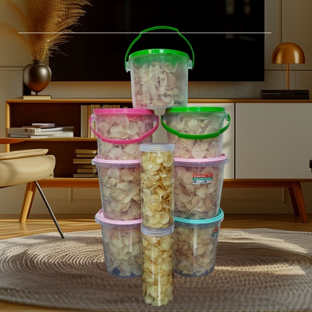 

Keripik singkong Rasa ASIN GURIH ORIGINAL dan JAGUNG MANIS Renyah tipis ,,+ toples